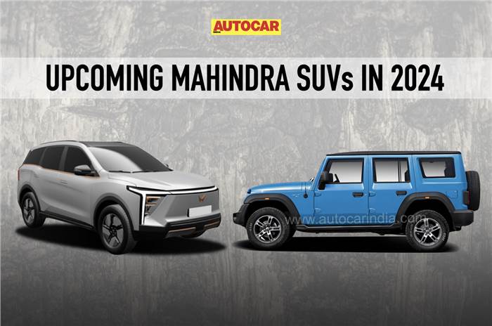 Upcoming Mahindra SUV launches in 2024 
